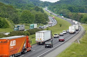 I-81 in southwest Virginia 