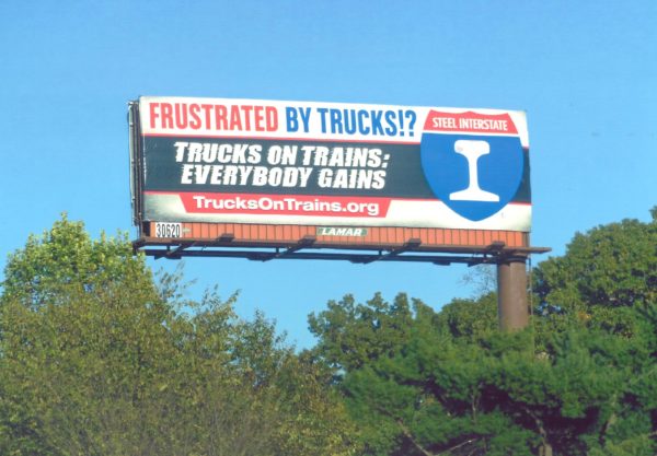Trucks on Trains Billboard